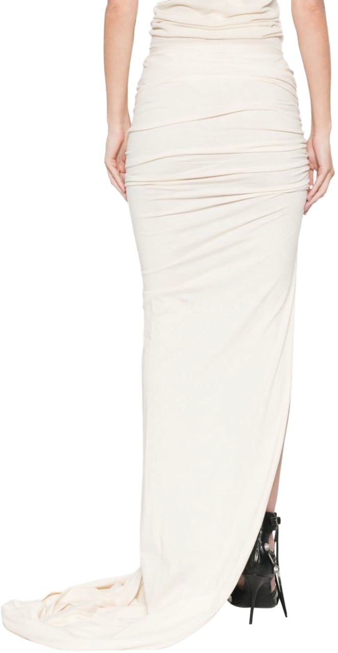 Rick Owens Edfu Skirt Natural Divers