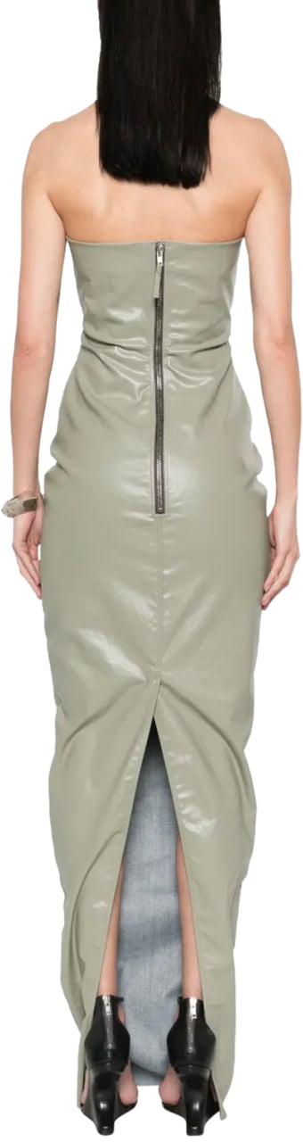 Rick Owens Denim Prong Gown Celadon Groen