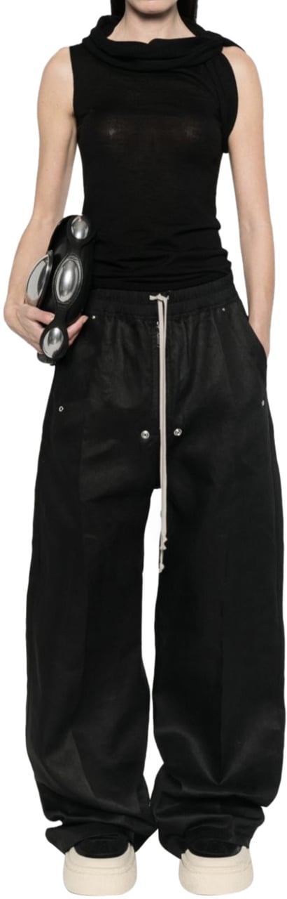 Rick Owens Twist Top Black Zwart