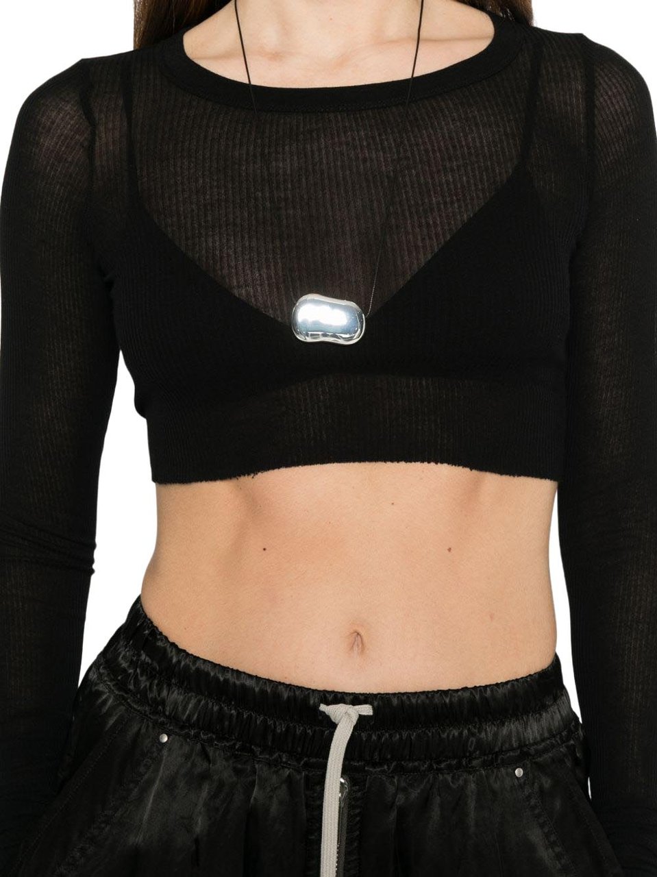 Rick Owens T-Shirts And Polos Black Zwart