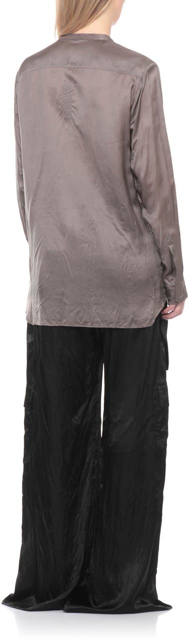 Rick Owens Shirts Grey Taupe