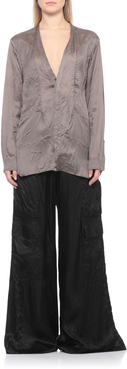 Rick Owens Shirts Grey Grijs