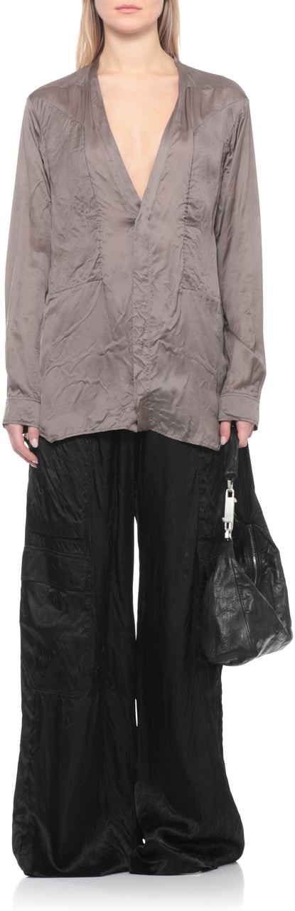 Rick Owens Shirts Grey Grijs