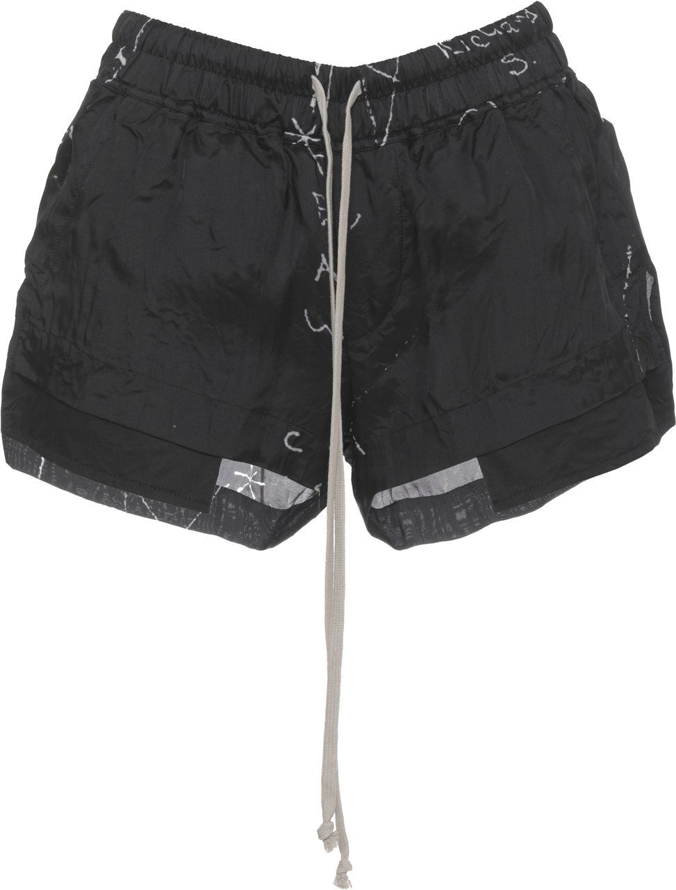Rick Owens Shorts Black Zwart