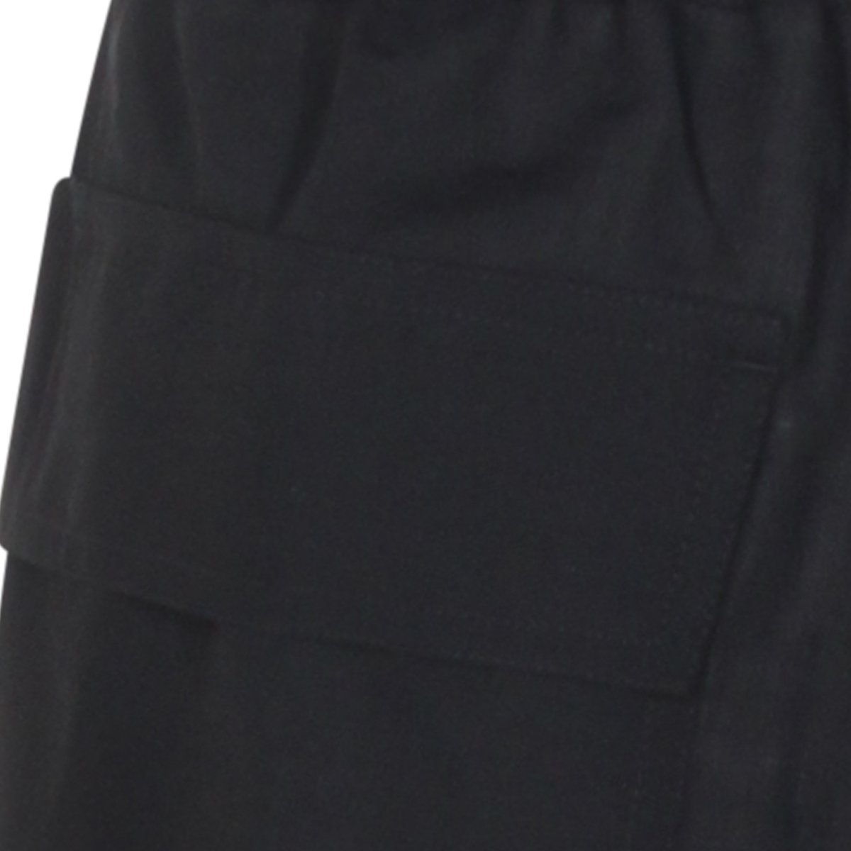 Rick Owens High-Waisted Cashmere Trousers Zwart