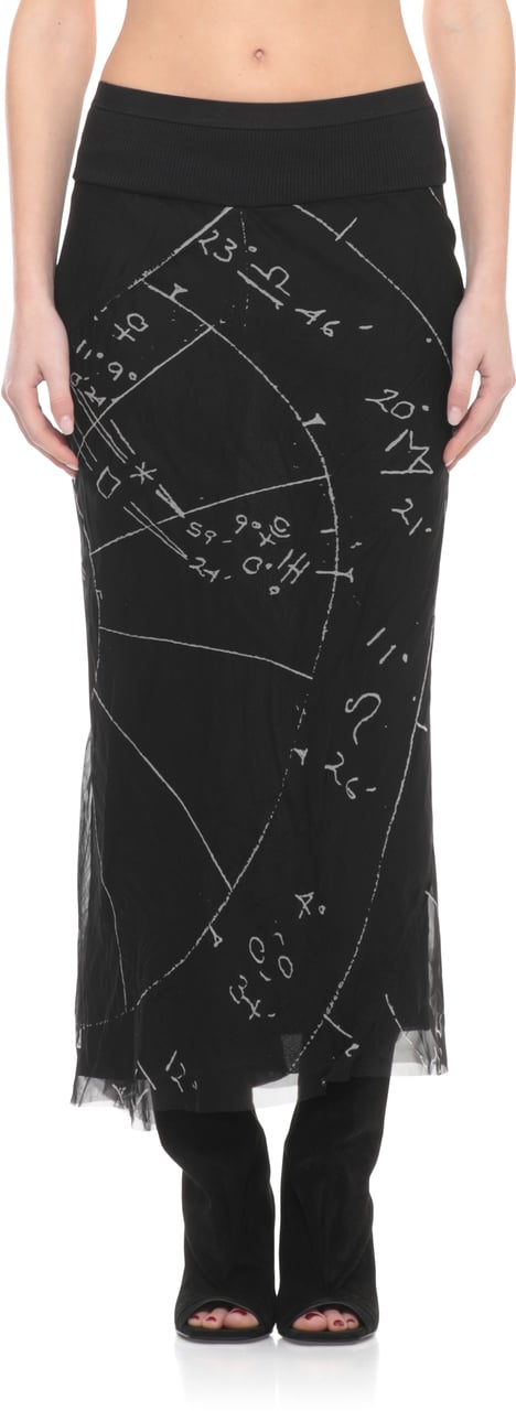 Rick Owens Skirts Black Zwart