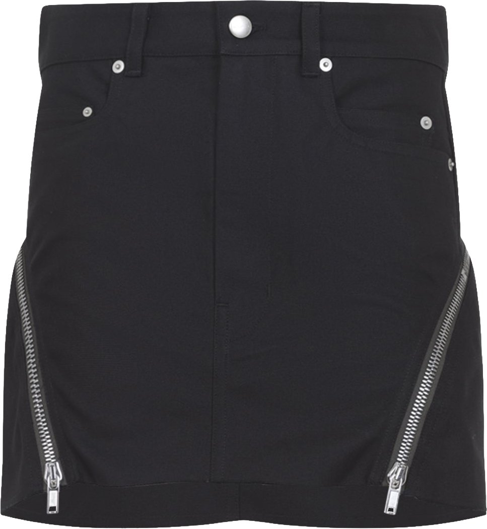Rick Owens Rick Owens Bolan Banana Mini Skirt Divers