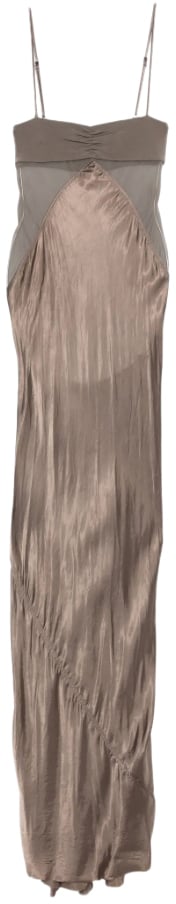 Rick Owens Combo Slip Gown Dust Divers