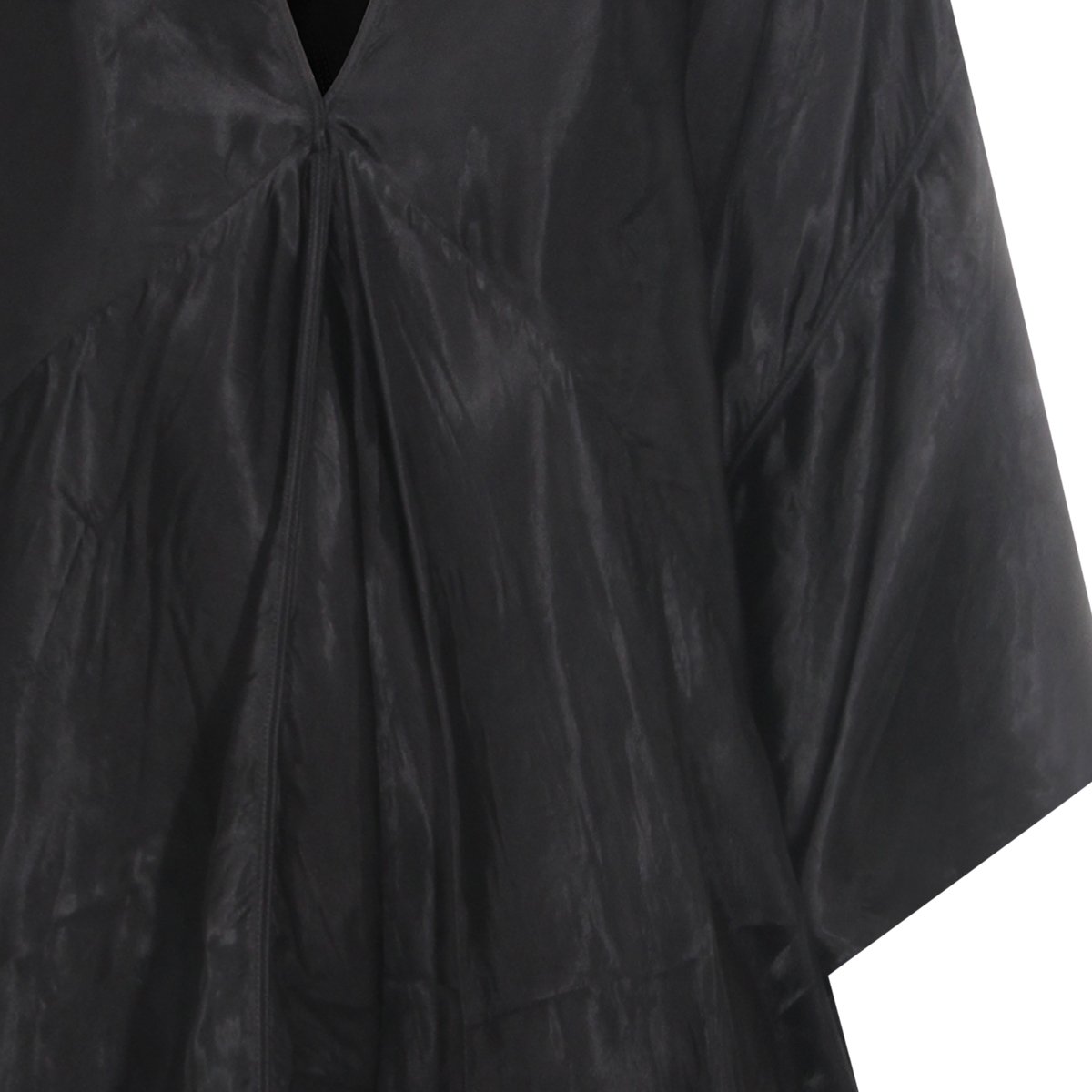Rick Owens Oversized Maxi Dress Zwart