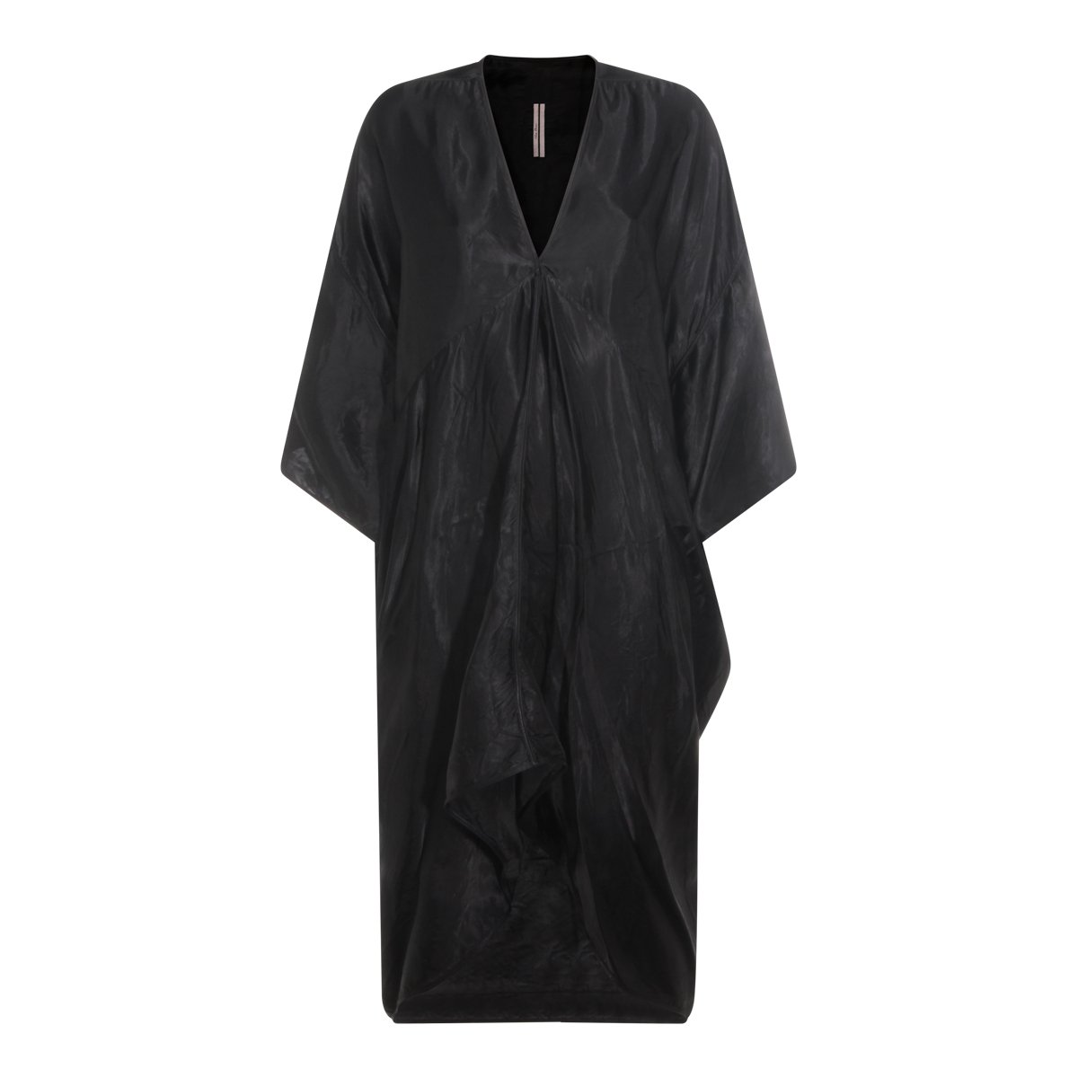Rick Owens Oversized Maxi Dress Zwart