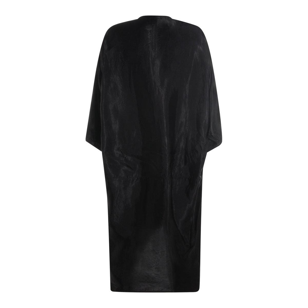 Rick Owens Oversized Maxi Dress Zwart