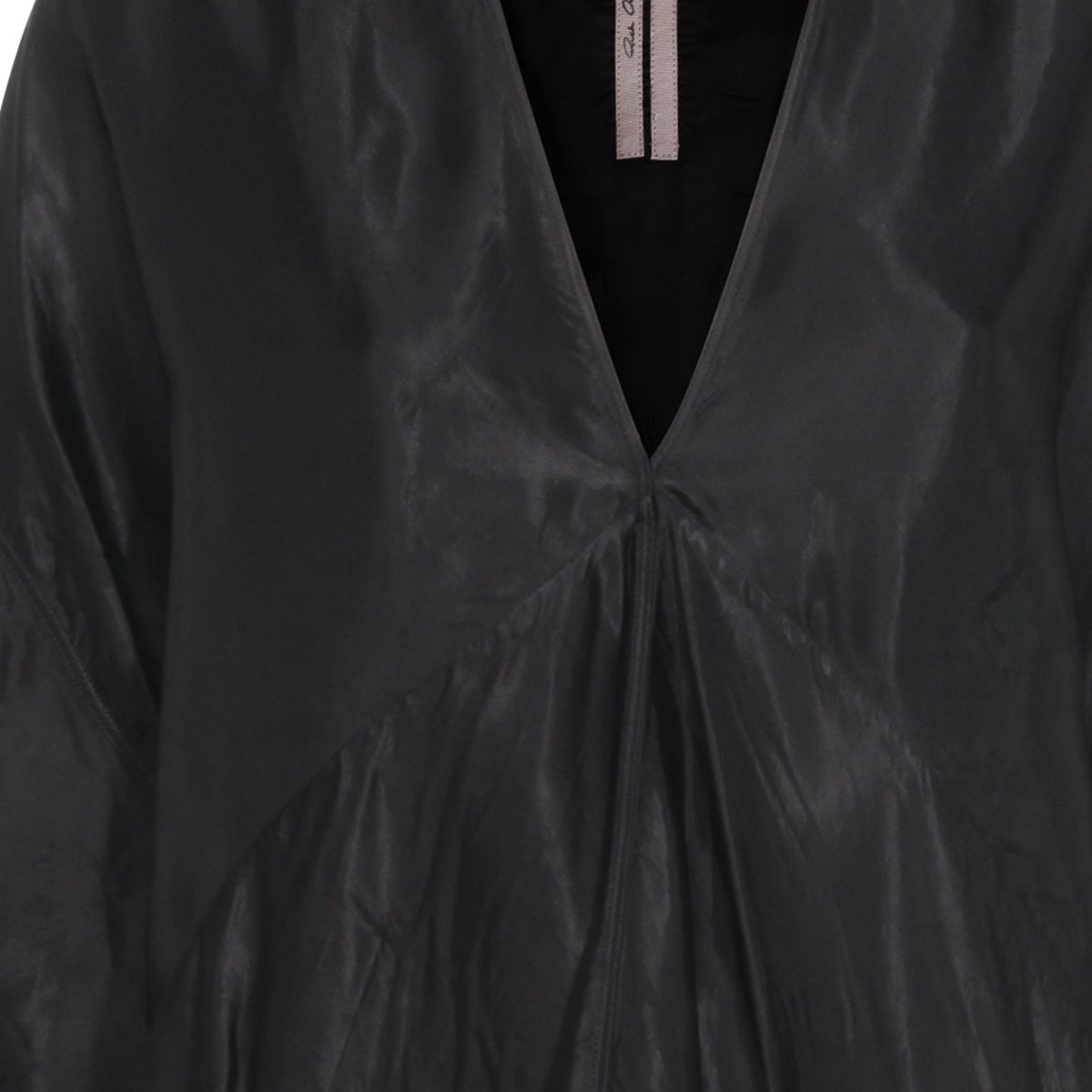 Rick Owens Oversized Maxi Dress Zwart