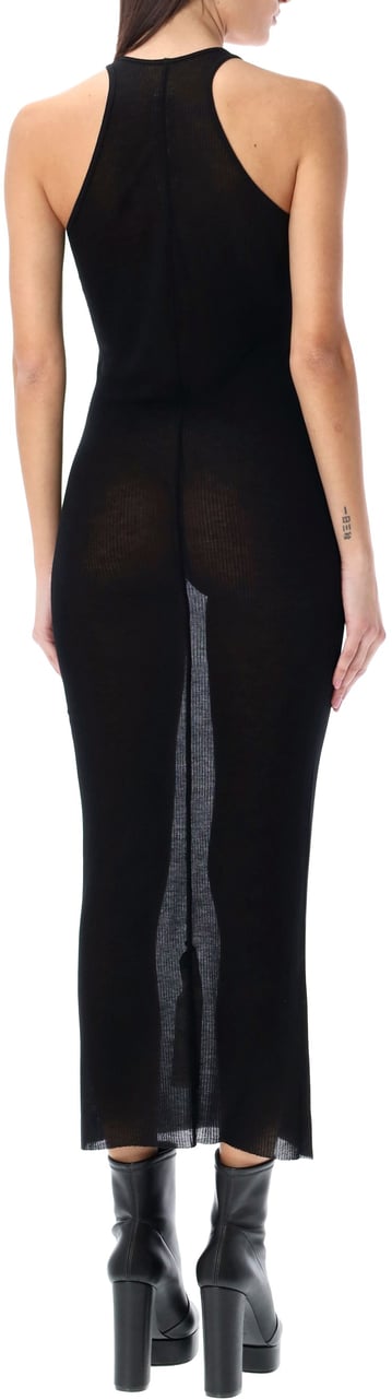 Rick Owens Rick Owens rib tank dress Zwart