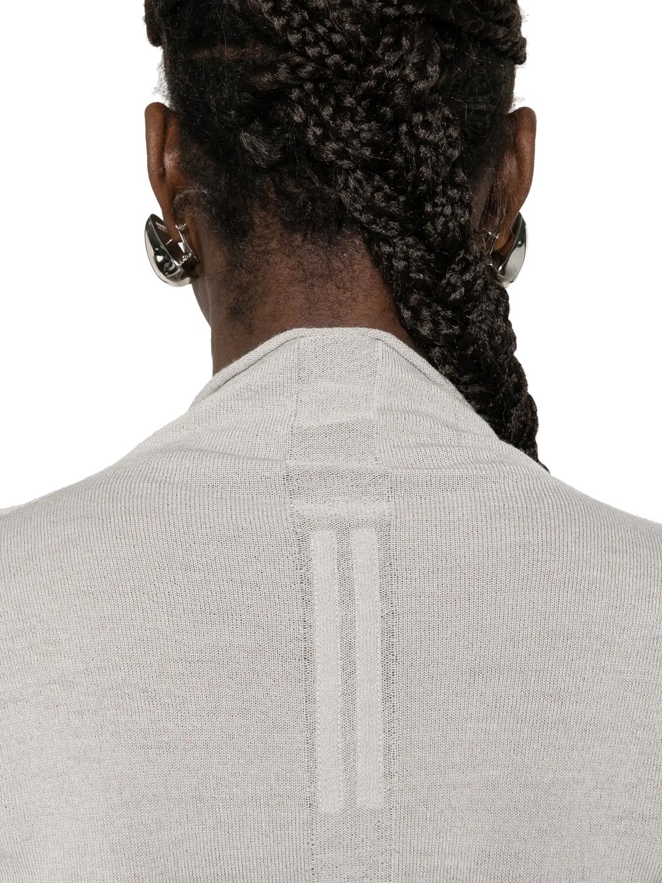 Rick Owens Con Cropped Top Pearl Divers