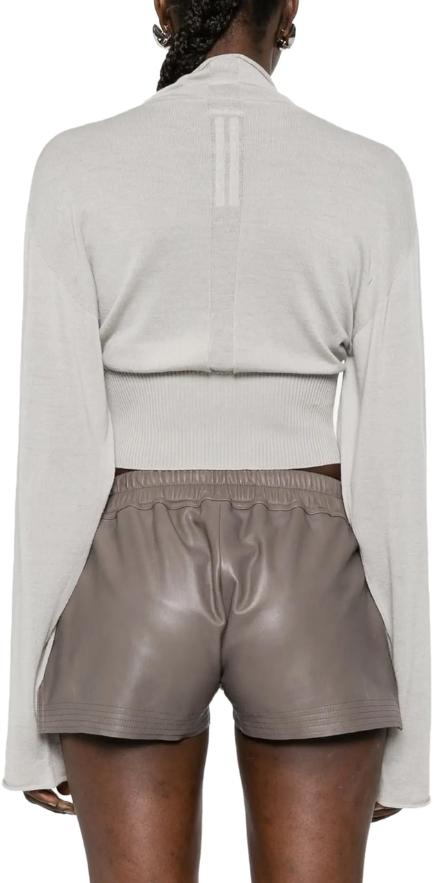 Rick Owens Con Cropped Top Pearl Divers