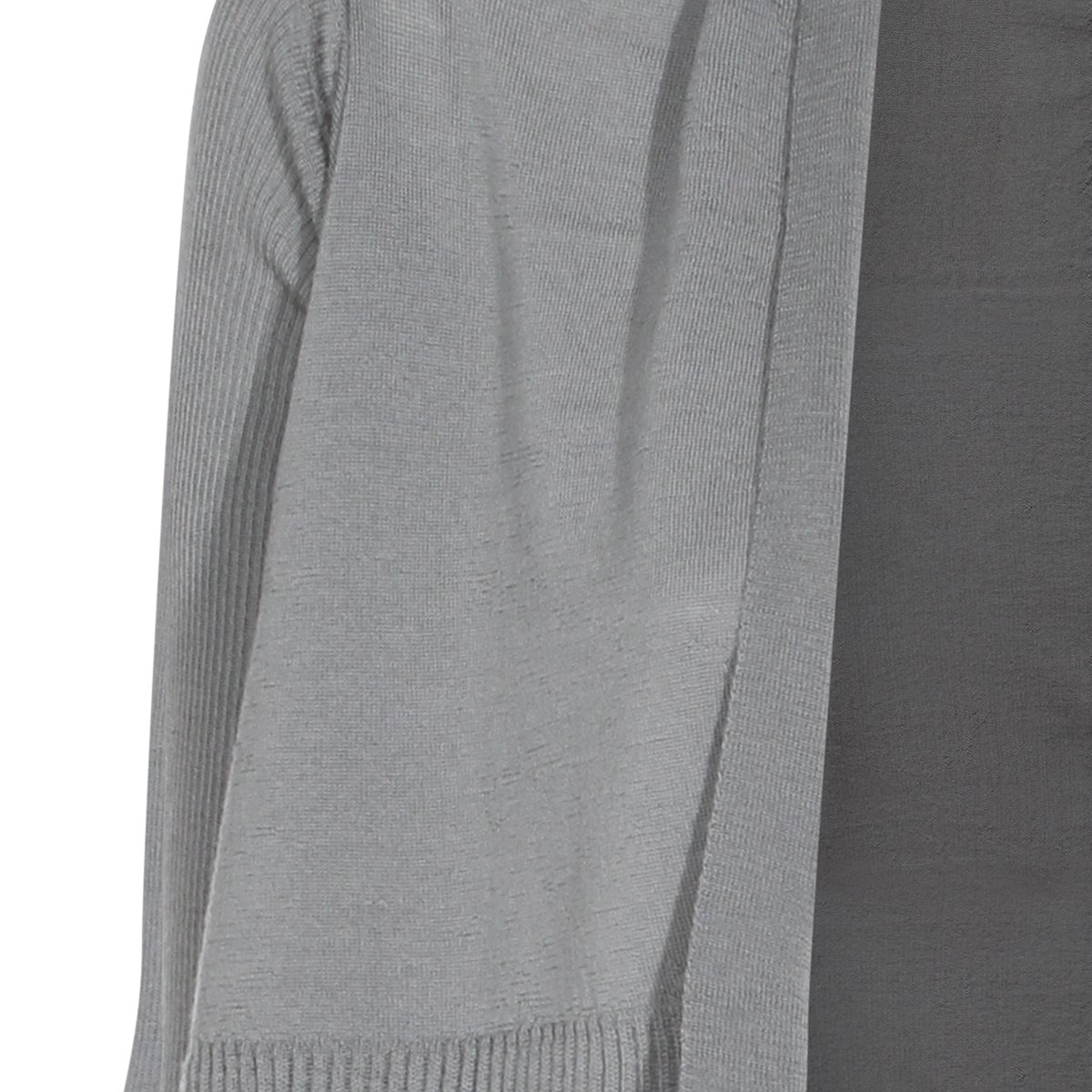 Rick Owens Euca Virgin Wool Cardigan Grijs