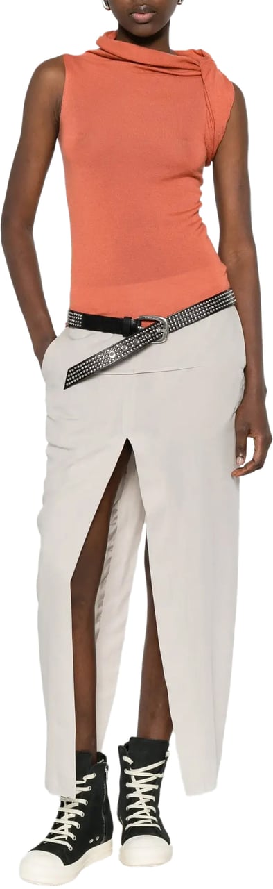 Rick Owens Twist Top Peach Oranje