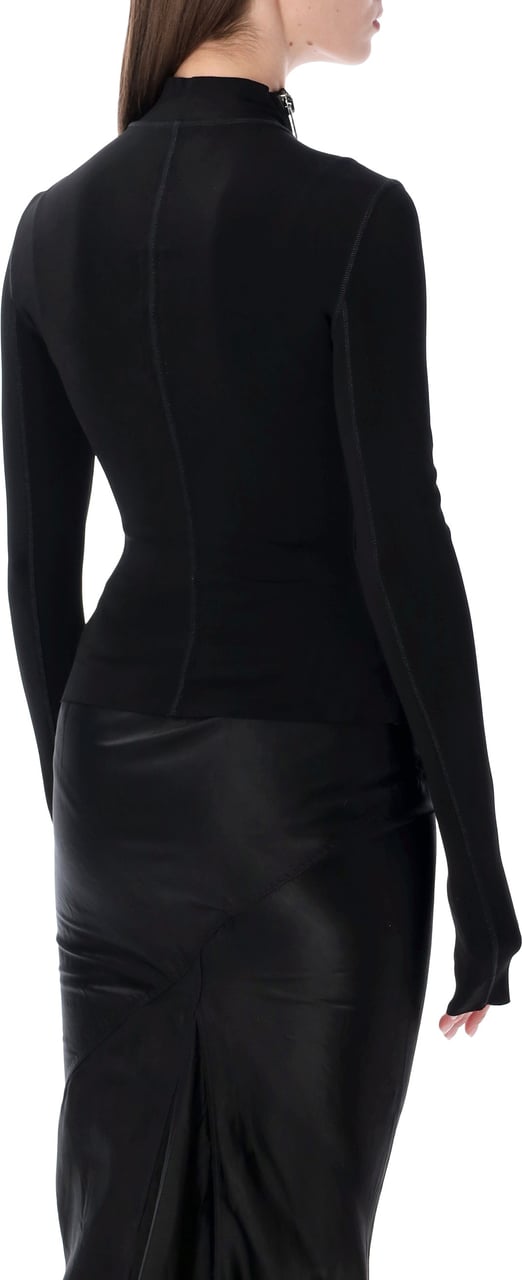 Rick Owens Rick Owens Gary compact stretch jersey jacket Zwart