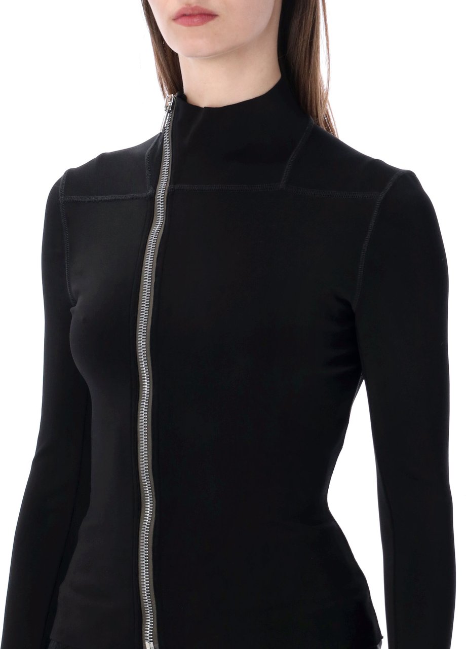 Rick Owens Rick Owens Gary compact stretch jersey jacket Zwart