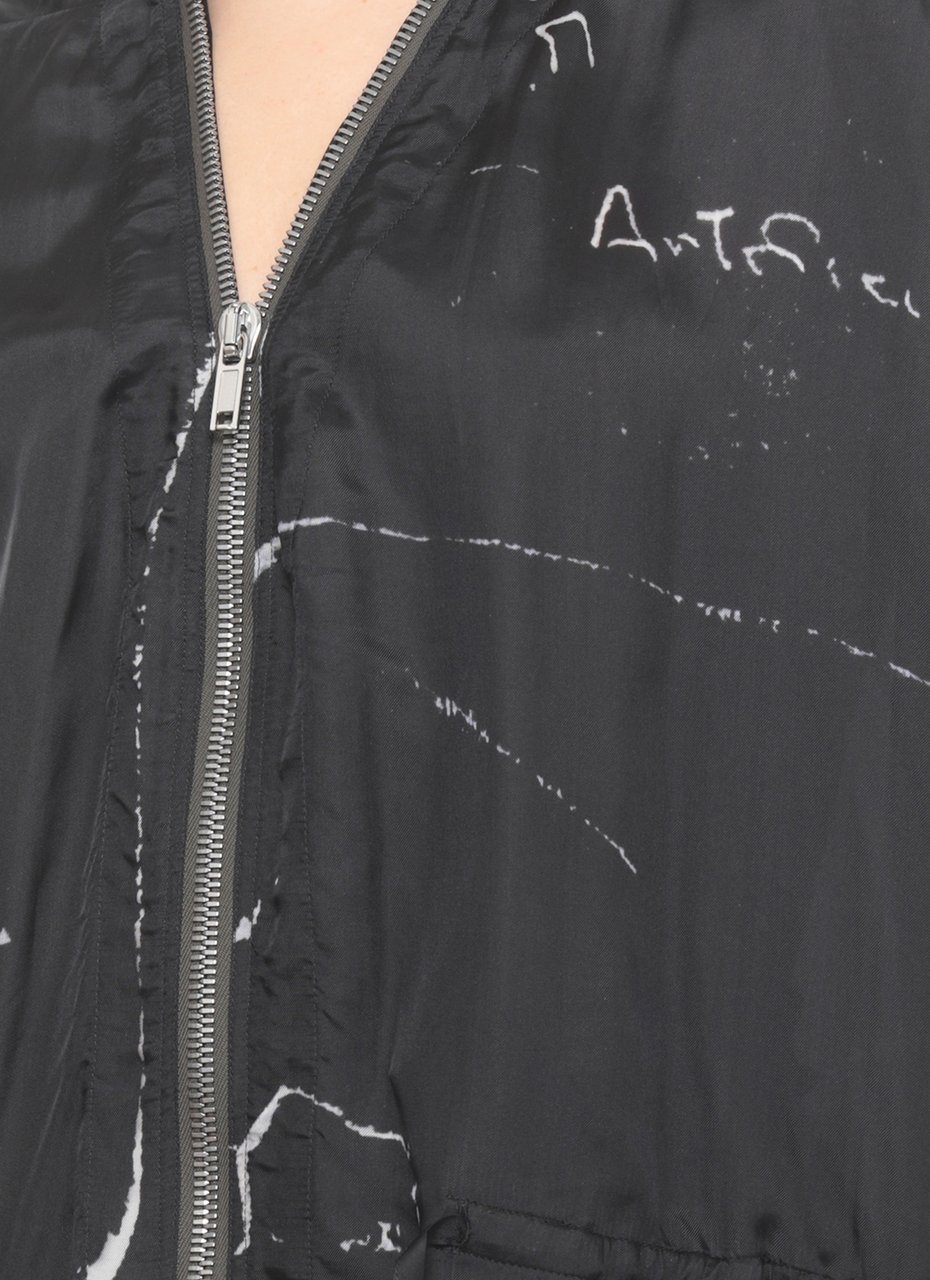 Rick Owens Coats Black Zwart
