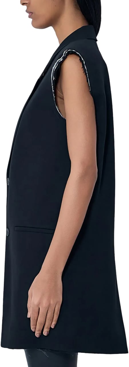 Rick Owens Sl Concordian Jkt Black Zwart