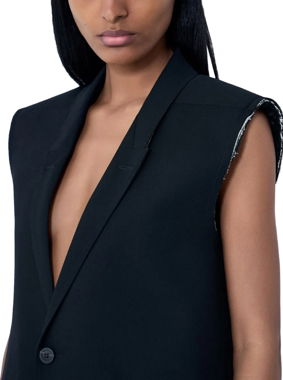 Rick Owens Sl Concordian Jkt Black Zwart