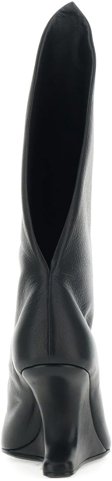 Rick Owens Cantilever 8 Strutter Sandal Black Zwart