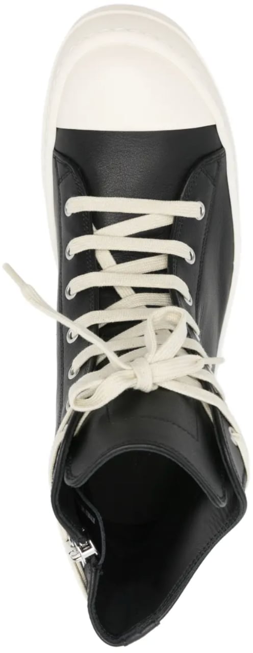 Rick Owens Sneaks Black/milk/milk Zwart