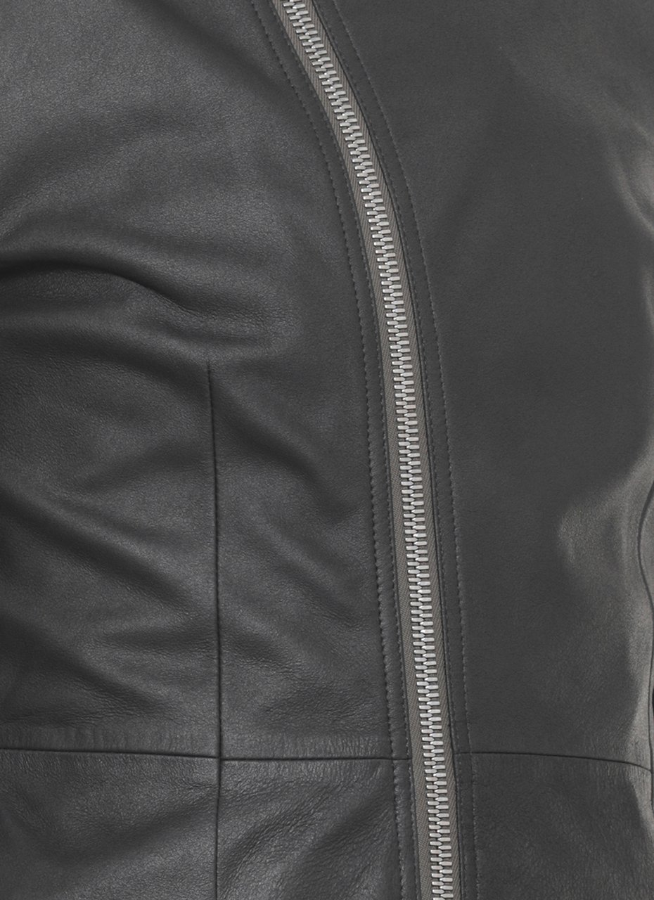 Rick Owens Coats Black Zwart