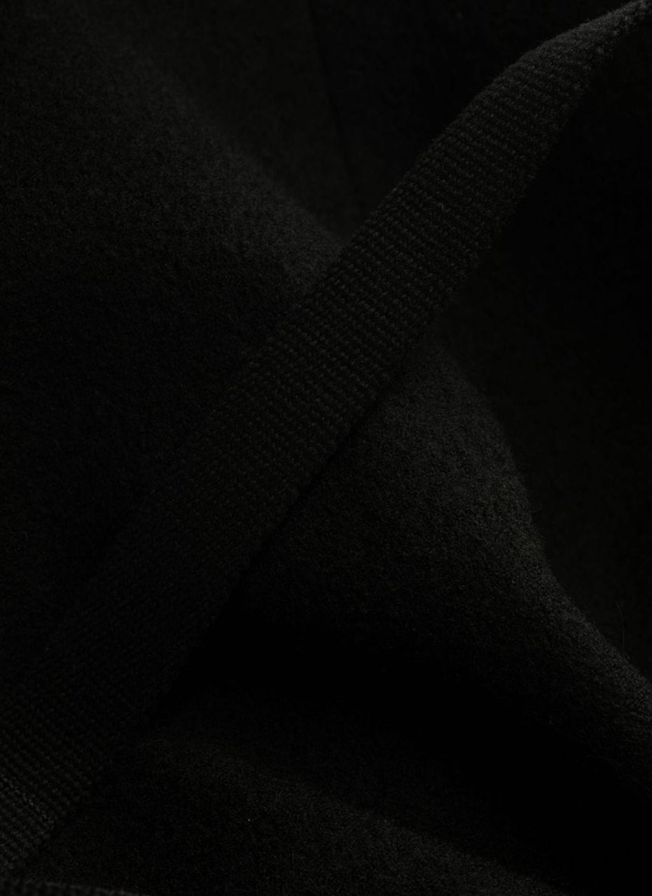 Rick Owens Fogpocket Coat Black Zwart