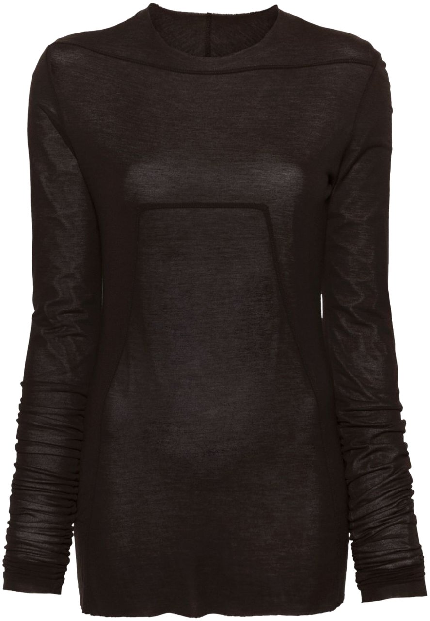 Rick Owens Edfu Top Dark Dust Bruin