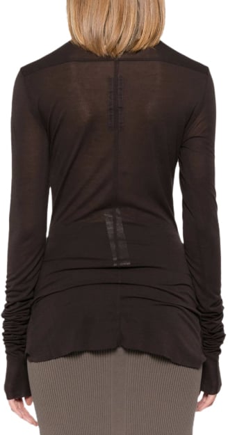 Rick Owens Edfu Top Dark Dust Bruin