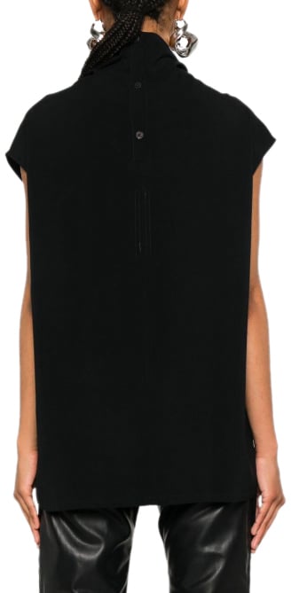 Rick Owens Edfu T Top Black Zwart