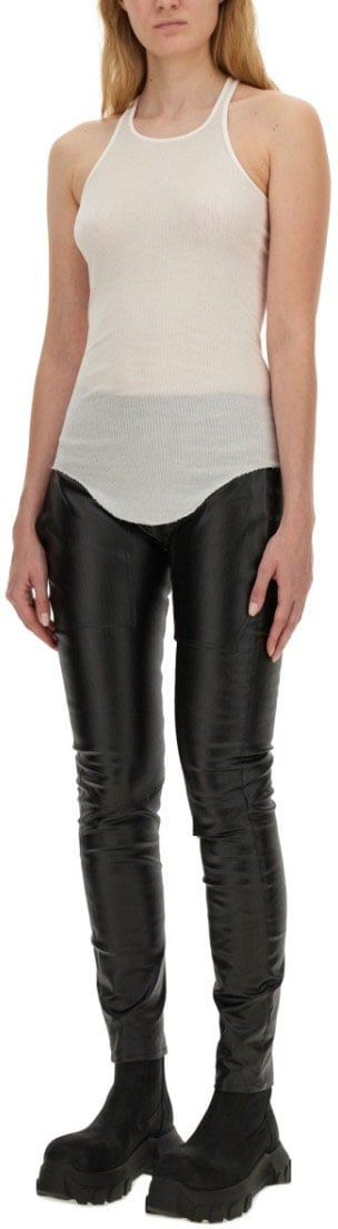 Rick Owens Denim Leggings Zwart