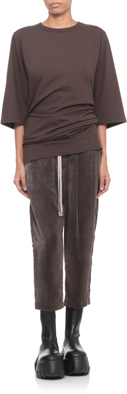 Rick Owens Trousers Brown Bruin