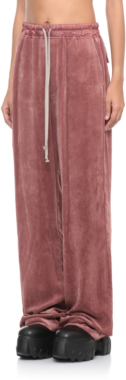 Rick Owens Trousers Red Rood