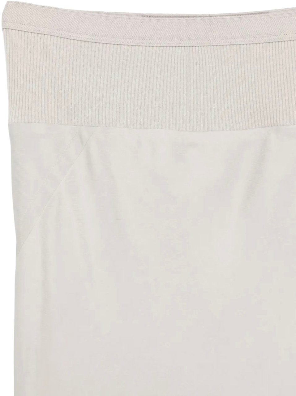 Rick Owens Calf Bias Skirt Pearl Grijs