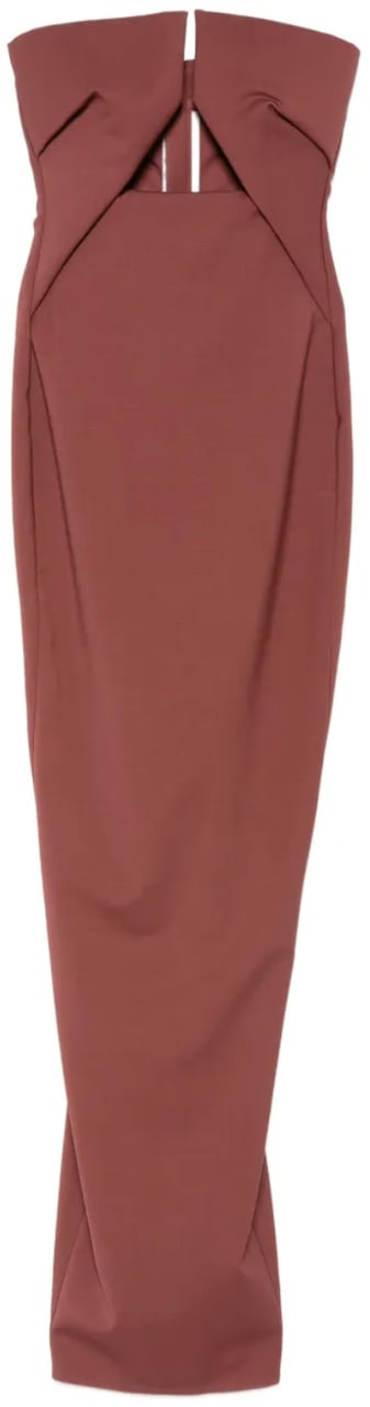 Rick Owens Prong Gown Rosewood Roze