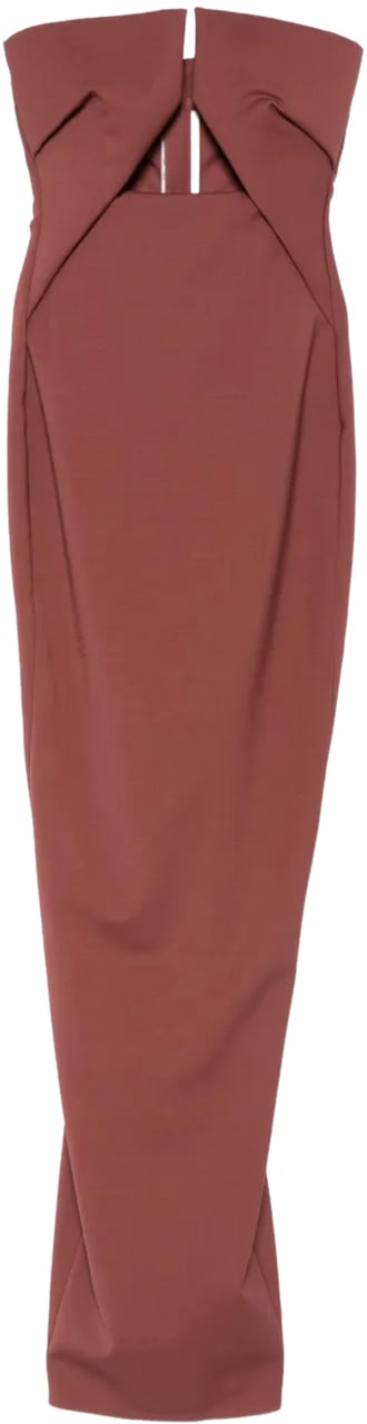 Rick Owens Prong Gown Rosewood Roze