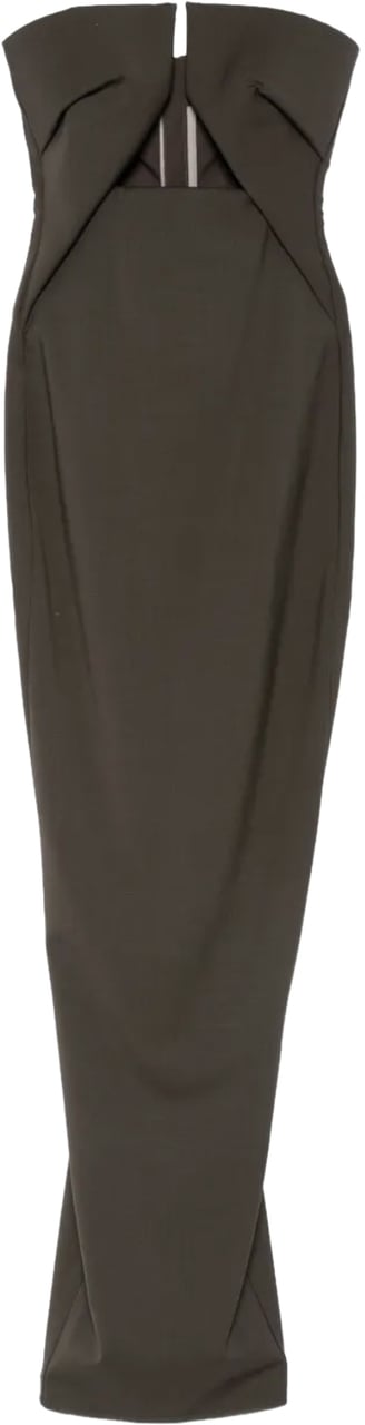 Rick Owens Prong Gown Darkdust Grijs