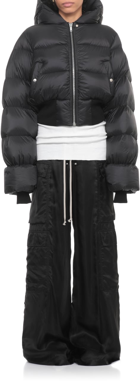 Rick Owens Coats Black Zwart