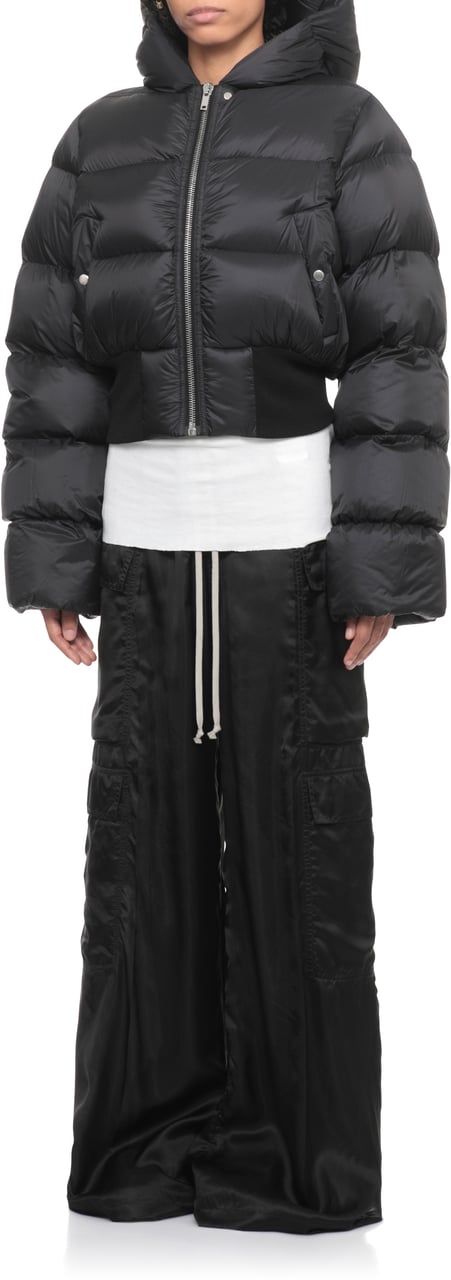 Rick Owens Coats Black Zwart