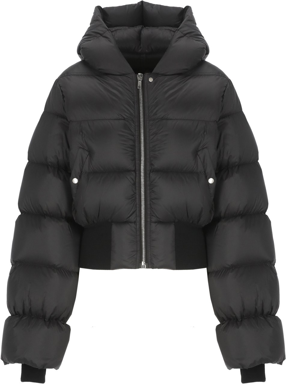Rick Owens Coats Black Zwart