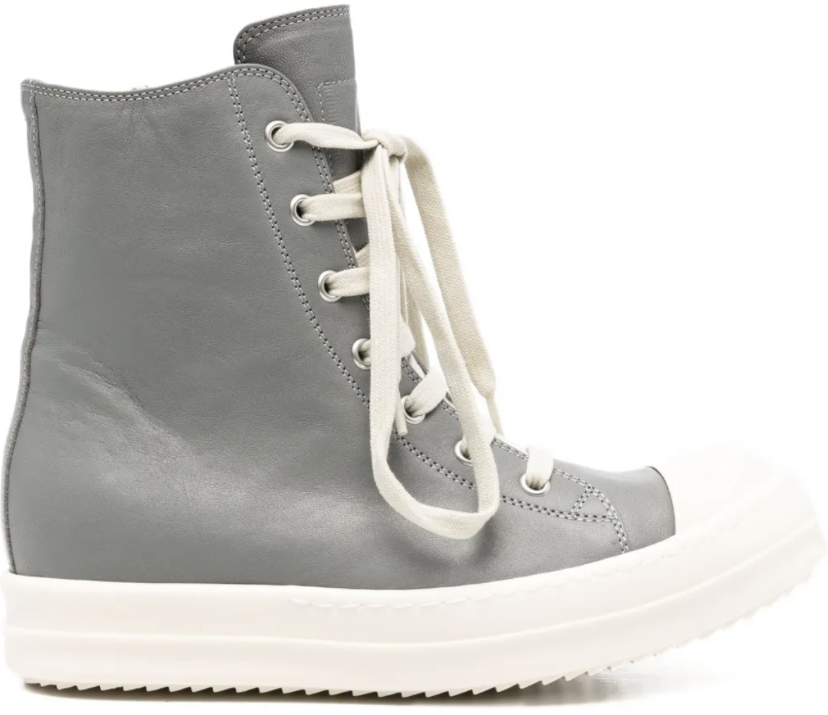 Rick Owens Sneakers Washed Indigo/milk/milk Grijs
