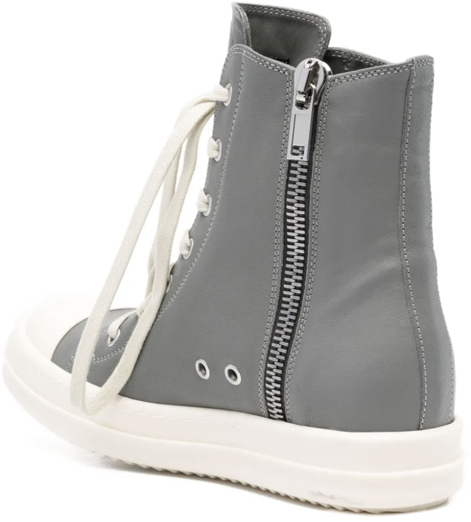 Rick Owens Sneakers Washed Indigo/milk/milk Grijs