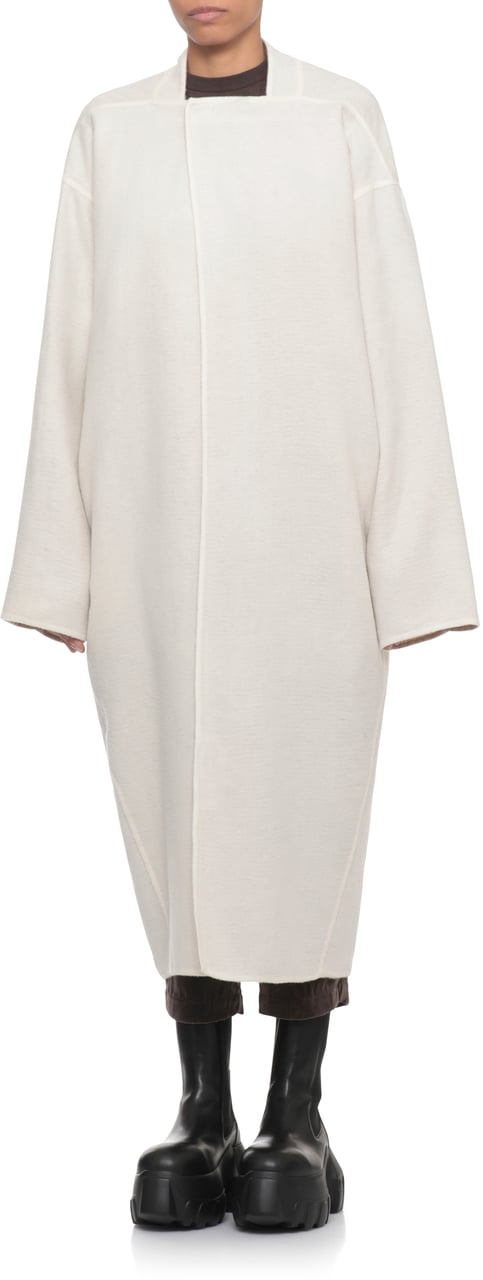 Rick Owens Coats White Wit