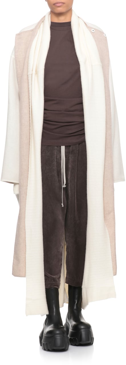 Rick Owens Coats White Wit