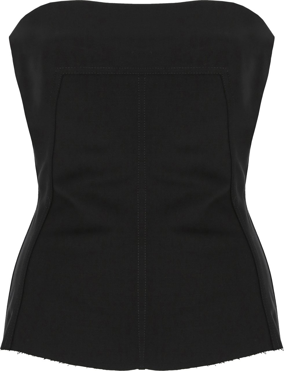 Rick Owens Top Black Zwart