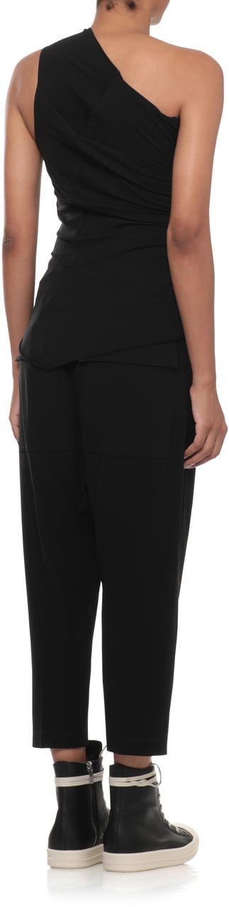 Rick Owens Top Black Zwart