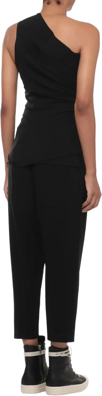 Rick Owens Top Athena T Black Zwart